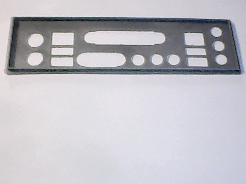 Shield plaque arriere - i/o,