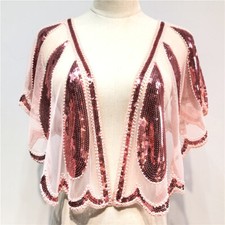 New Women Elegant Sequin Cape