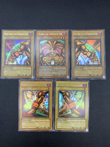Yugioh card exodia - yugioh,
