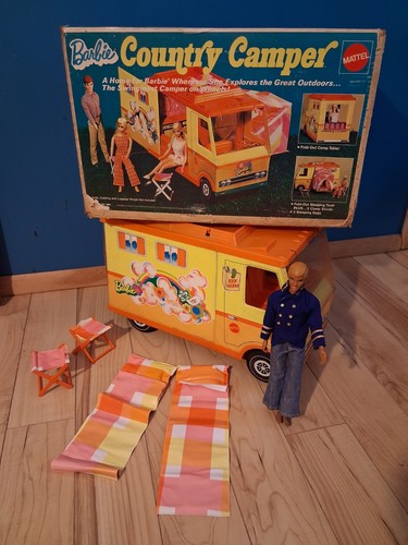 Mattel barbie country camper - country,