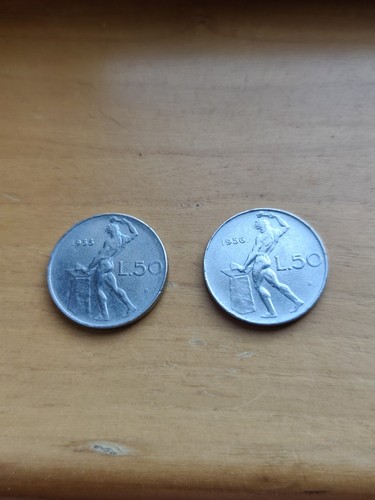 Coppia monete lire - coppia,