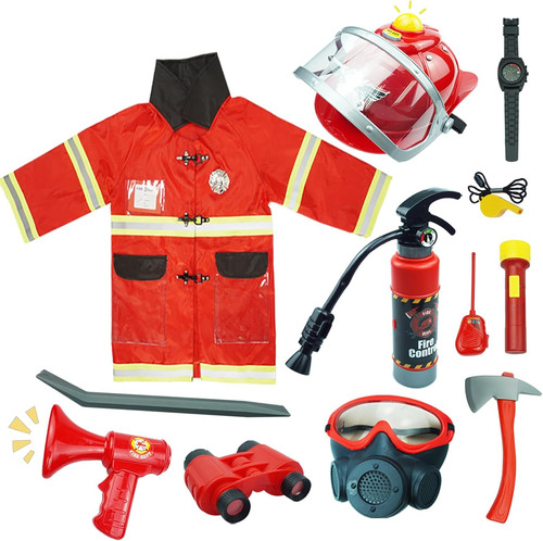 Redcarb costume pompiere - costume,