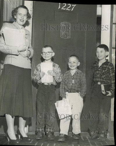1954 press photo mrs - 1954, c.