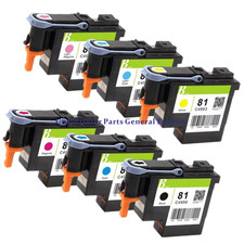 6pz/set testina di stampa HP 81 compatibile per HP 5000 5500 5000PC 5500ps nuova