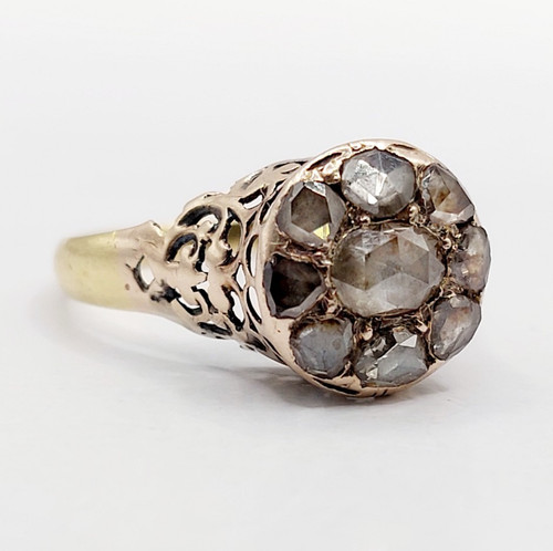Anello margherita antico - in,