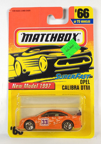 Matchbox opel calibra - calibra, dtm