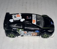 Scarpe Ken Block Hot Wheels 2012 Ford Fiesta #43 auto sciolte nere Hoonigan DC