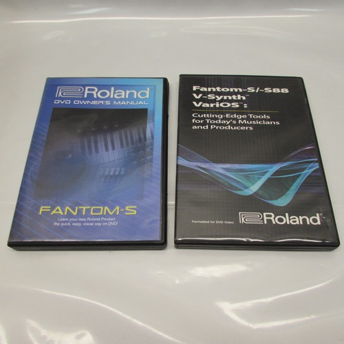 Roland fantom dvd manuale - roland,