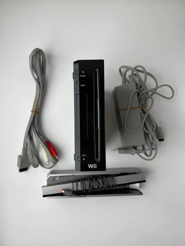 Console nintendo wii nera - console,