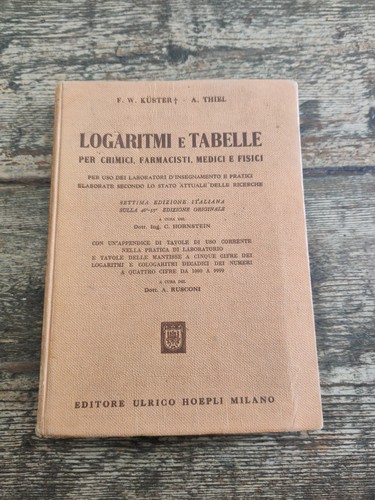 Kuster thiel logaritmi - thiel, e