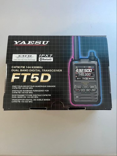 Yaesu ft5d c4fm - 144/430mhz, 5w