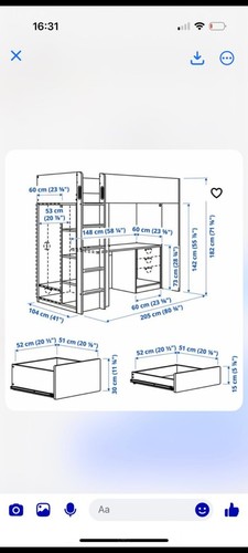 Letto castello ikea per - letto, a