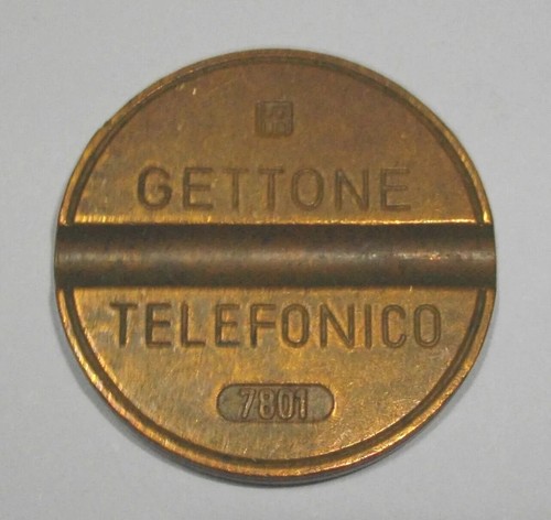 Gettone telefonico zecca ipm - gettone,