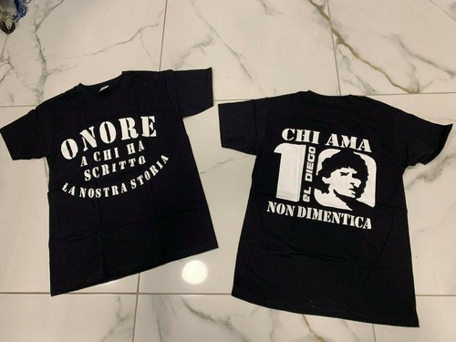 Maglia maradona chi ama non - maradona,