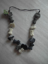 COLLANA LANA COTTA LUNGA ETNICO NEPAL