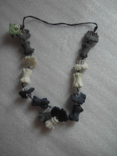 Collana lana cotta lunga - collana,