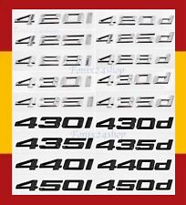 BMW 4 Serie Emblemas Letras