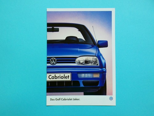 Brochure catalogo vw golf - /,