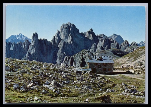 Cartolina rifugio lavaredo - cartolina,