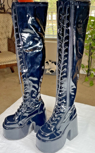 Stivali donna demonia camel - stivali,
