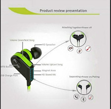 Cuffia bluetooth magnetica - 4,