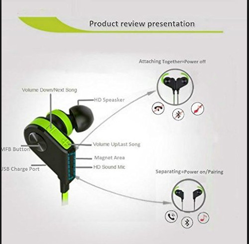 Cuffia bluetooth magnetica - bluetooth, 4