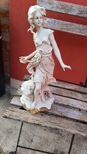 Capodimonte statua fanciulla - statua,