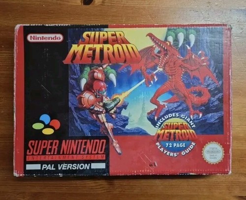 Super metroid nintendo snes - super,