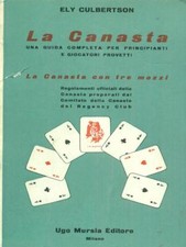 LA CANASTA CULBERTSON ELY MURSIA 1957 GIUOCHI E SPORT