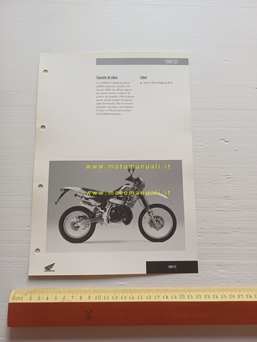 Honda crm 125 1996 - crm,
