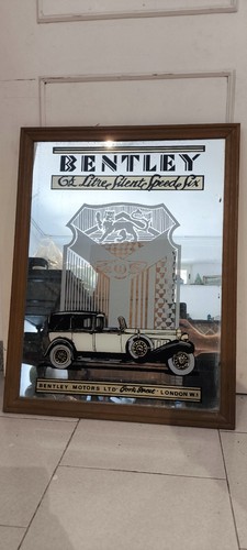 Specchio pubblicitario bentley - specchio,