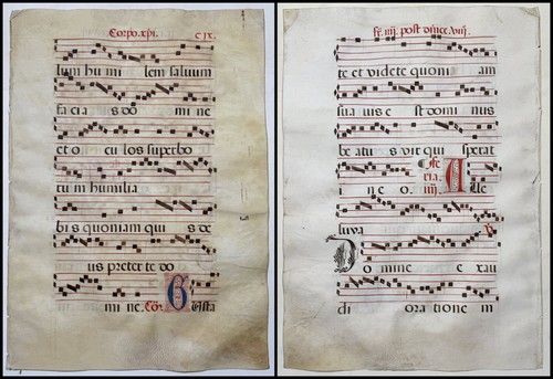 Antifonario pergamena - antifonario,