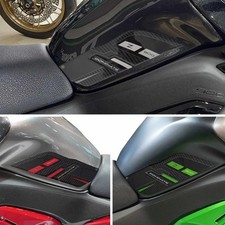 Adesivi 3D Protezioni Laterali Serbatoio moto compatibili con Kawasaki Z900 2025
