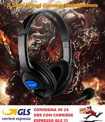 Cuffie gaming per - ps4, pc