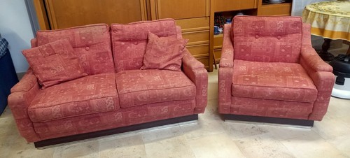 Poltrona con divano stile - con, in