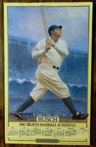 Poster programma baseball - 30,