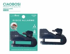 Lucchetto Blocca Disco Con Allarme Sonoro Sicurezza Antifurto Moto Cx-9566 linq