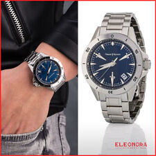 orologio da uomo cassa in acciaio inox cesare paciotti quadrante blu solo tempo