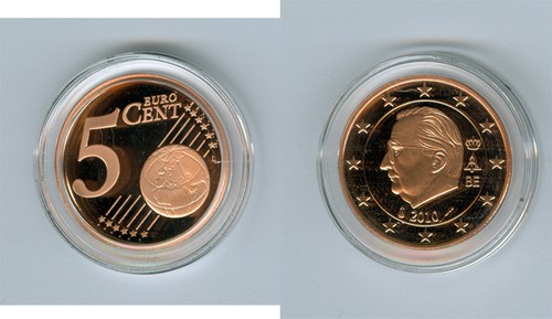 Belgio cent proof - pp, /