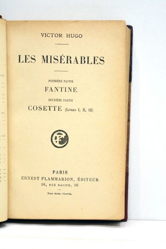 Livre ancien victor hugo - livre,