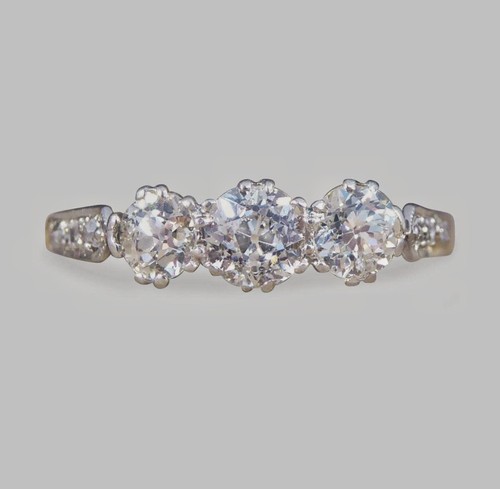 Anello trilogy edoardiano - anello,