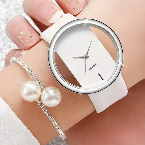 Orologio donna quarzo bianco - orologio,