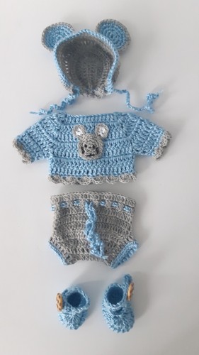 Conjunto crochet handmade
