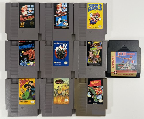 Nintendo nes game lot 10 - nintendo, lot: