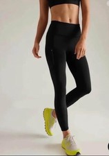 Leggings aderenti ATHLETA Rainier colore nero taglia: SMALL nuovi senza etichette