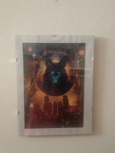 Quadro 30x40 lupo - quadro,