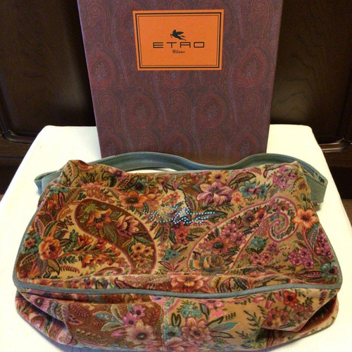 Borsa tracolla velluto - in,