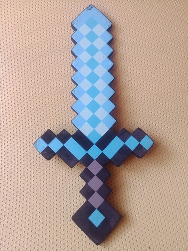 Spada diamante minecraft - minecraft, foam
