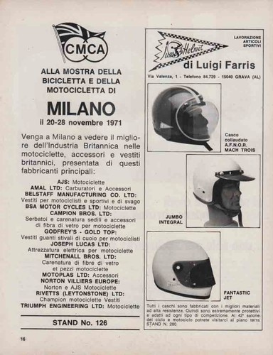 Advertising pubblicità caschi - pubblicità,