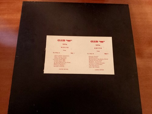 Titta ruffo club - ruffo, “99”